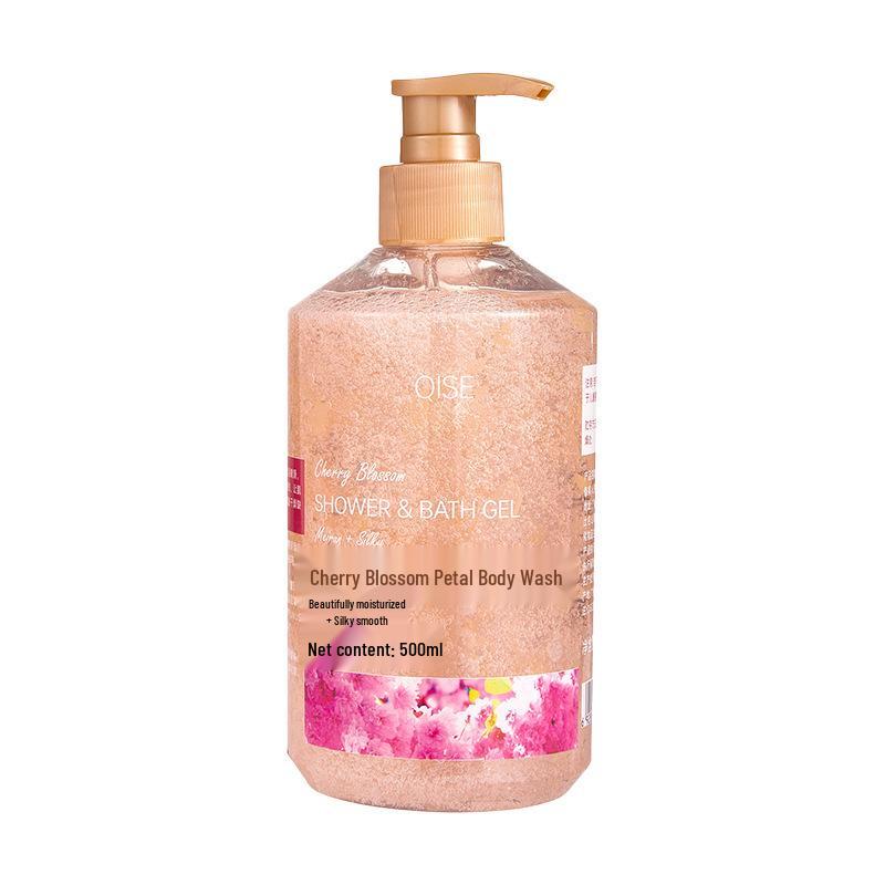 Petal Fragrance Shower Gel: Long-Lasting Scent, Refreshing Oil Control, Moisturizing, Large Capacity Shower Milk for Families