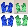 Short Gloves with Beaded Cuffs Bachelorette Party Stage Performances Handwear