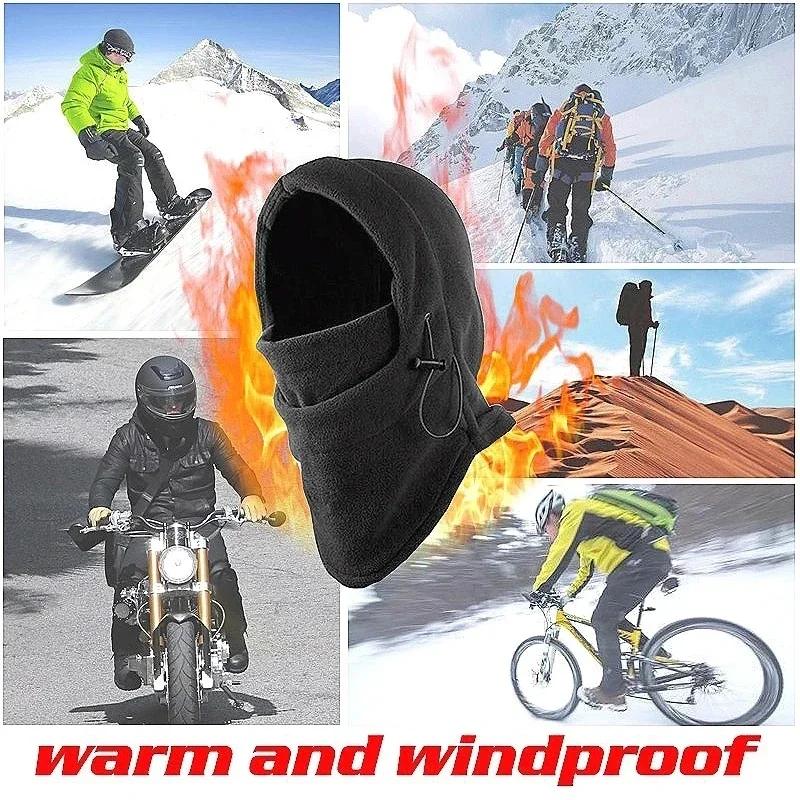 Winter Warm Balaclava Ski Mask,Fleece Hood Hat Balaclava Face Mask Men Women Warm Face Cover for Outdoor Sport Cold Weather Gear