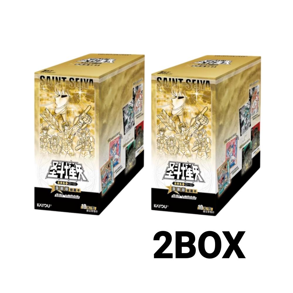 New Saint Seiya Collectible Card Box Cloth Awakening Manga Edition Star Pack Japanese Anime Rare Collection Cards