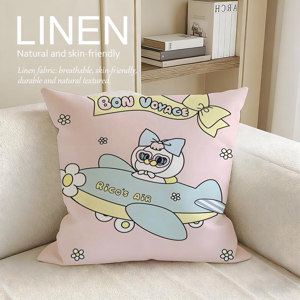 

Cute MOMOREI Cushion Cover Pillowcase Set Pcs x x Breathable Washable Sofa Cushion Cover 30X30cm