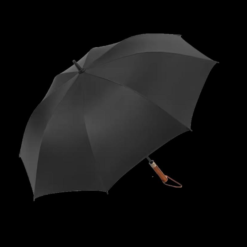 TCAI A133 8-Rib Long Handle Wooden Umbrella