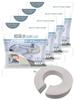 Aion Super Absorbent Donut Sponge PVA 4-Pack Gray Faucet Cleaning Made In Japan Diameter 9cm Thickness 2cm Heat Resistant 60C