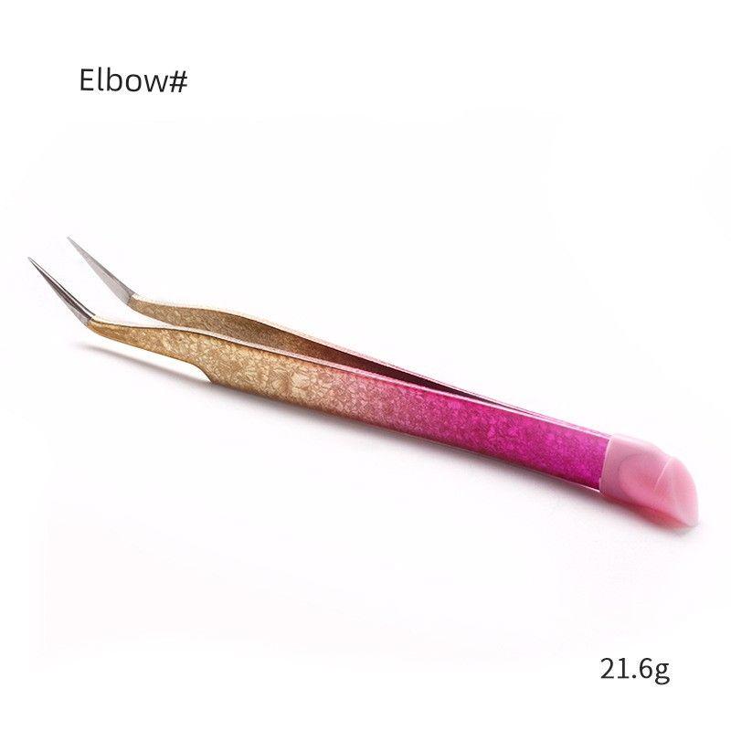 

New Arrival Manicures Decoration Stickers Embossed French Pink Sweet Pure Desire Best Selling Camellia Nail Manicure Stickers Nano-Plated Crystal Double-Headed Tweezers# Elbow