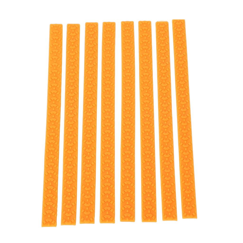 8pcs Luggage Wheels Covers Waterproof Silicone Suitcase Wheels Protectors Noise Absorbing Luggage