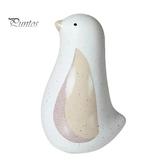 Nordic Style Blue Bird Ornament Ceramic Figurine, Decorative Ornament, Modern Minimalist Tabletop Decorations for Living Room Sculpture Bedroom Shelf