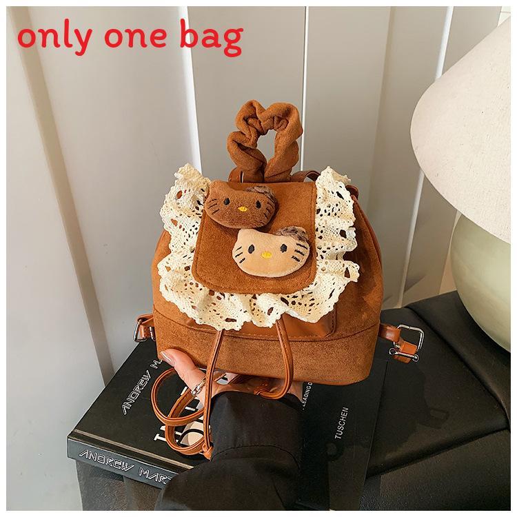 Ladies Backpack With Patching Nylon For Casual Daily Use