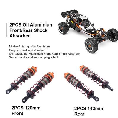 2pcs Aluminium Alloy Steering Linkage Rods for Traxxas Slash 1//10 Scale RC Truck