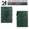 For Lenovo Tab M9 TB-310FU Case Mandala Imprinted Leather Tablet Cover with Card Slots