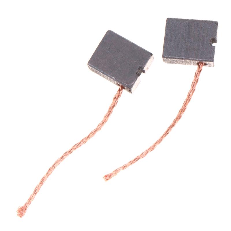 10Pcs Dual Engine Brake Pump Accumulator Carbon Brushes 5.5*11*13Mm Carbon Brush With Cable Fit For Car