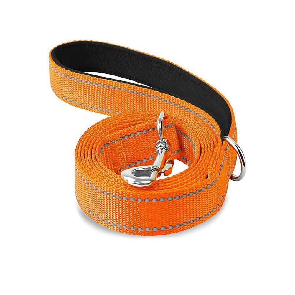 

Кошки Собаки Шлейка Ошейник Поводок Ремешок Ночной Светоотражатель Собаки Буксировочный Трос 1.5/1.8м Защитный Трос Поводок Для Дрессировки Выгула Домашних Животных 150x1.5cm оранжевый