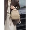 Genuine Leather Cowhide Women Backpack Shoulder Bag Female Simple Commuter Travel Schoolbag Daily Women Backpack Handbag