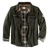 Men's Long Sleeve Casual Plaid Shirt with Button-Down Collar and Chest Pockets, Multiple Color Options
