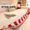 Christmas Atmosphere Sofa Cover Suitable For All Seasons Festive Sofa Blanket High-end Decorative For Living Room Sofa Cushion