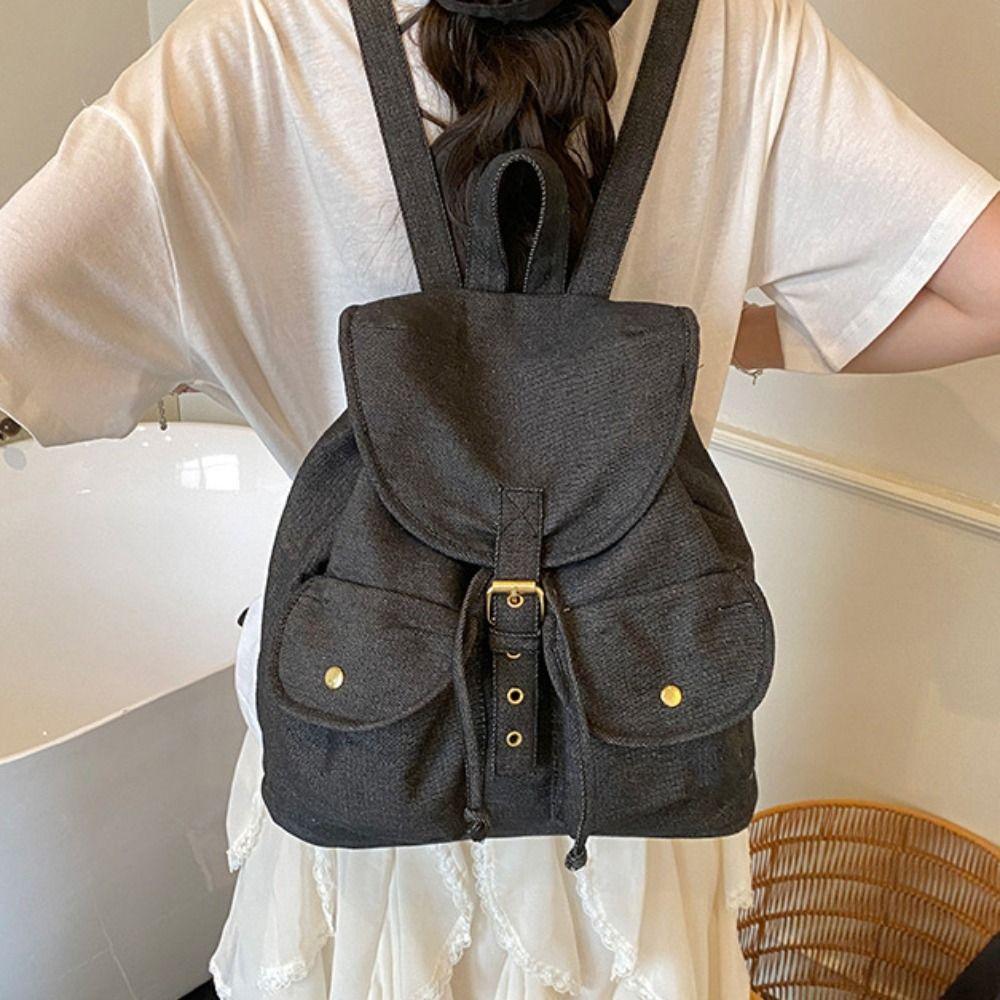 Large Capacity Oxford Cloth Shoulder Bag Korean Style Girl Travel Rucksack Daily