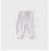 David Bella Children's Pants Summer Dress Girls' Stylish Printed Mosquito Resistant Pants Girls' Cartoon Pants