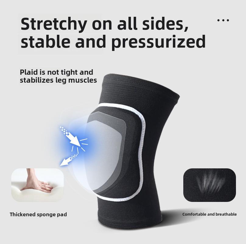 Genunchiere groase anti-coliziune pentru dans, yoga, fitness, ciclism și sporturi pentru copii