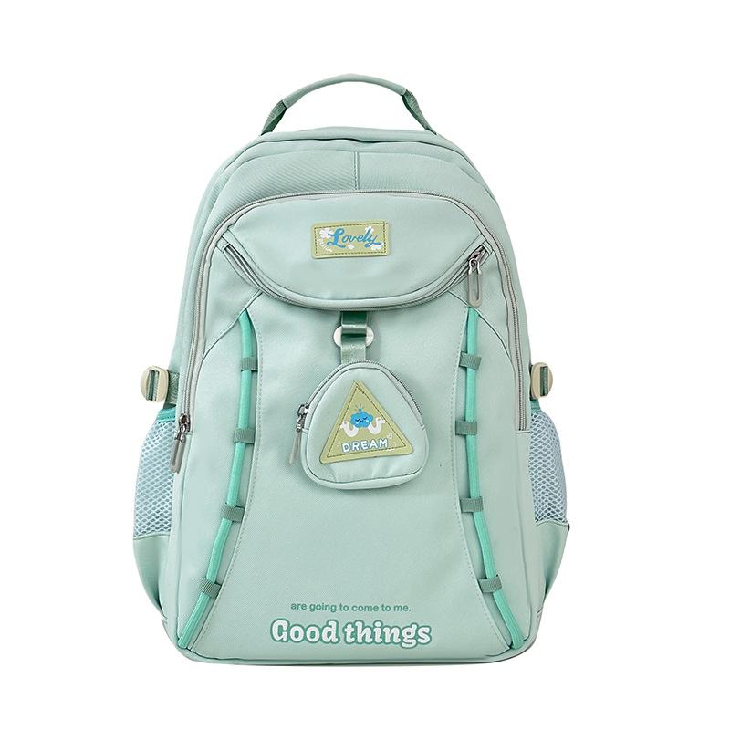 

Large Capacity Schoolbag Cute Simple Japanese Student Backpack Casual College Style Backpack Middle School Schoolbag