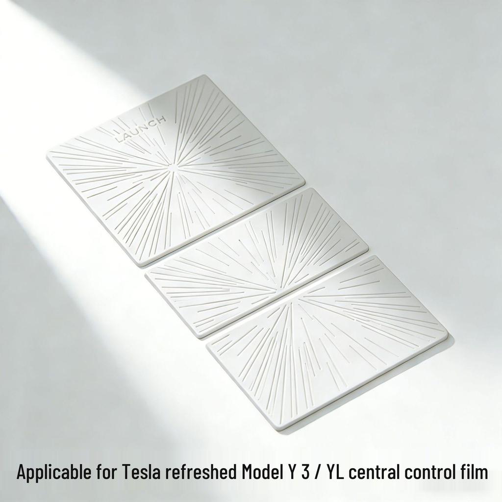 Tesla Model 3/Y Central Control Silicone Protective Film & Interior Accessory