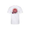 Nike T Shirts Men's White Crew Neck Moderate Straight Fit CV1084-100