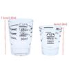 45/60Ml Thickened Glass Measuring Cups With Measurement Marks Perfect For Coffee Brewing Cocktail Mixing Home Bar Appliances