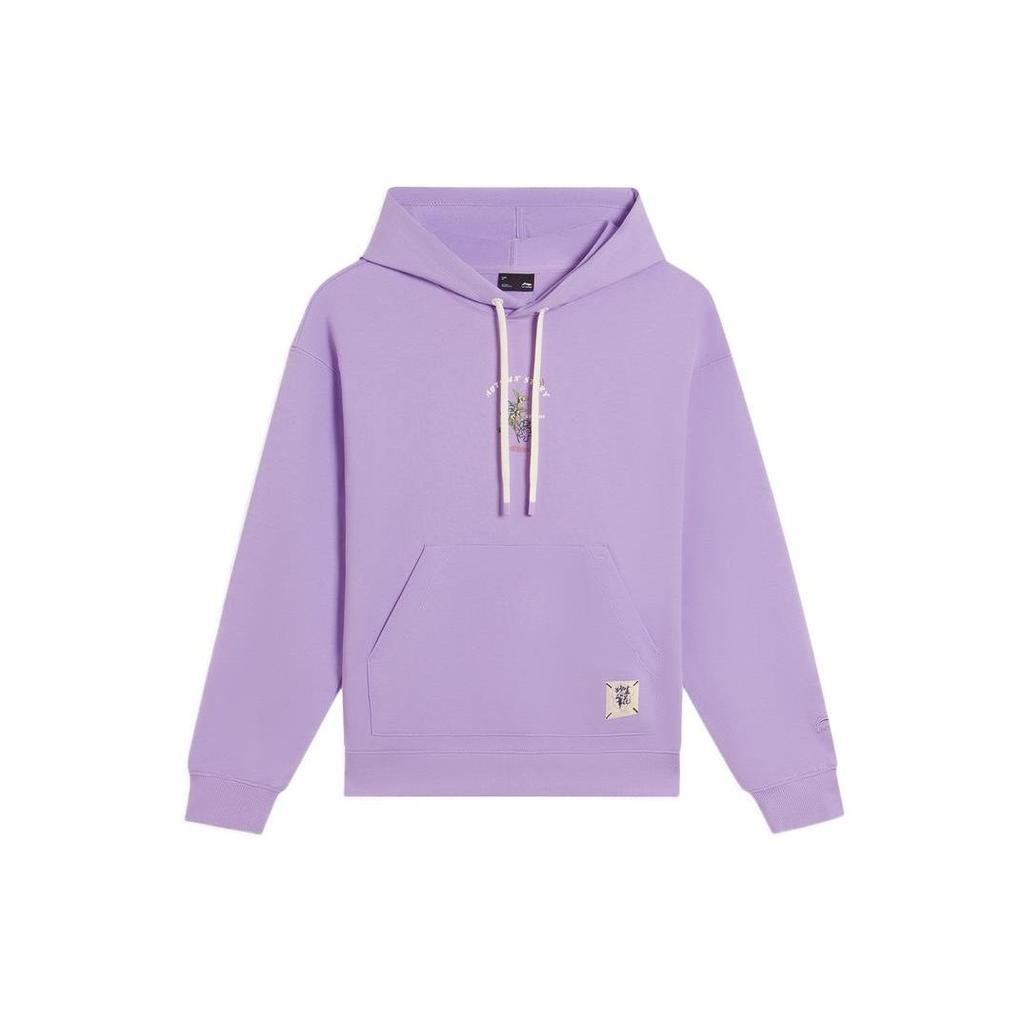 Li Ning Sweatshirt Women's Purple AWDS920-2
