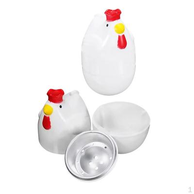 2 Stück Mikrowellen-Eierkocher, Dampfgarer