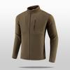 2025 Autumn/Winter Men's Warm Fleece Zippered Jacket – Outdoor & Casual Stand Collar Sportswear