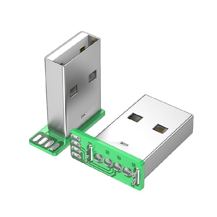 Zásuvka USB 2.0 Konektor USB 4Pin/Type C 5Pin Pro montáž na desku plošných spojů Rovné vložení Konektor PCB Adaptér pro výměnu