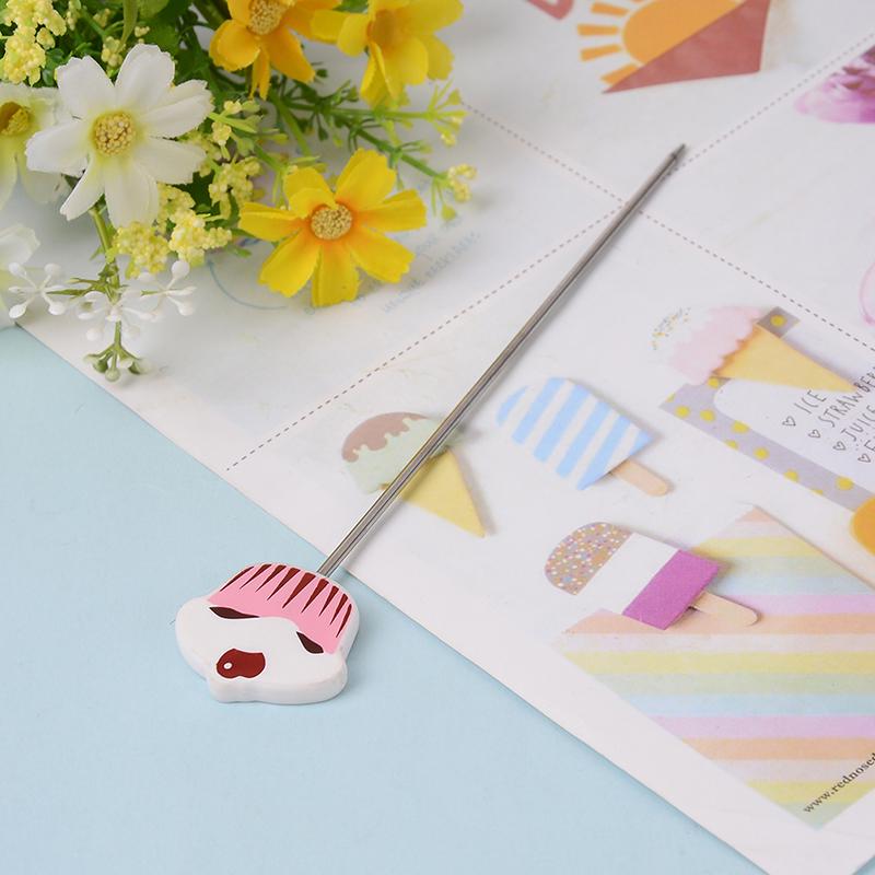 

Тестеры для тортов Иглы для печенья Инструменты для выпечки Нержавеющая сталь Сахарная глазурь Кондитерский инструмент 1pc