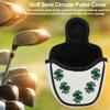 Putter Head Covers PU Leather Waterproof Sunscreen Putter Headcover      or with Magnetic Closure