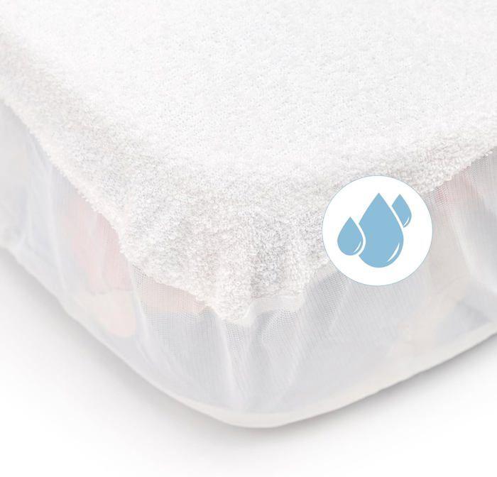 Protège-matelas - Coton - 140x70cm - Imperméable - Respirant - Doux