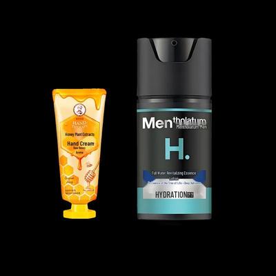 Mentholatum Honey Plant Extract Hand Cream & Essence Lotion Set