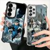 I-Invincible Anime Plating Phone Case For Samsung A17 A07 A37 A57 A16 A56 A15 A55 A14 A54 A13 A53 A26 A36 A25 A35 A24 A34 A23 A3