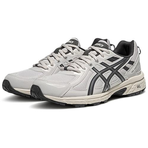 Asics Gel Venture 6 Low Top Running Shoes Men's Gray White - 1011B550-022