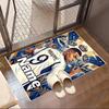 Custom Name Personalized Kylian Mbappe Print Carpet, Versatile Home Decor Rug, for Playroom, Apartment, Balcony, Entryway, Hallway Gift