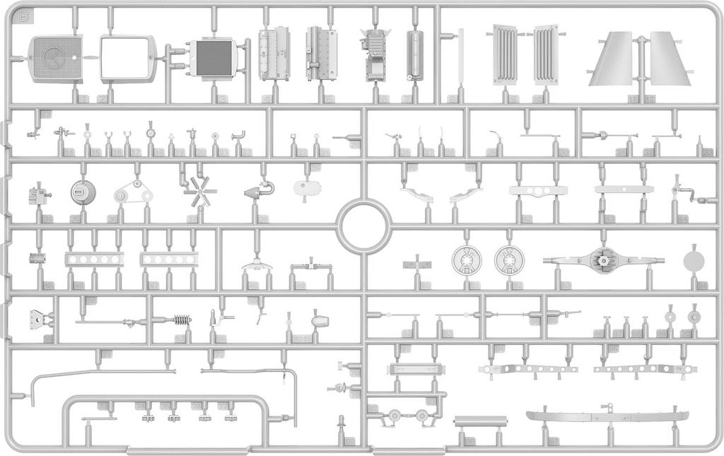 MiniArt Towing Truck L1500S Plastic Model Kit MA38054 1/35 1.5-ton