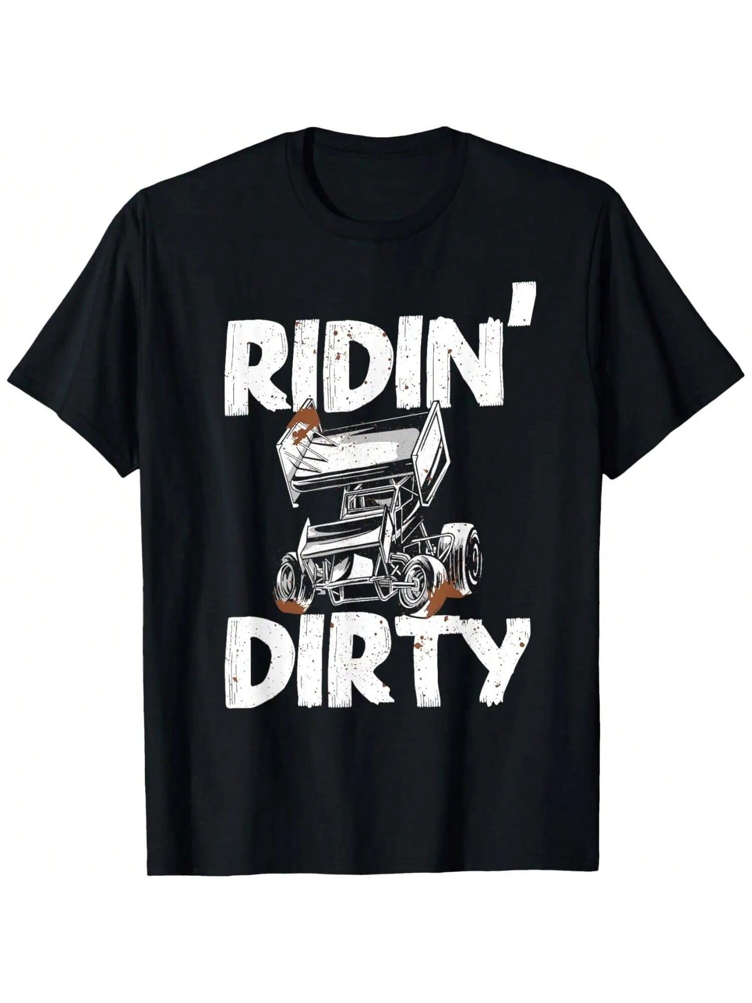 Dirt Track Sprint Car Racing T-Shirt S разноцветный