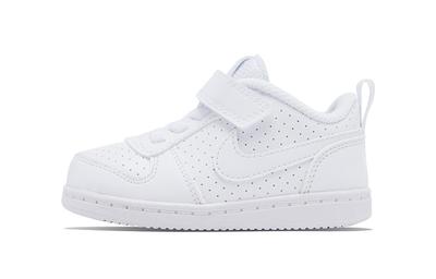 Court Borough Abrasion Resistant Mid Top Toddler Shoes White Infant And Toddler AV3172-100