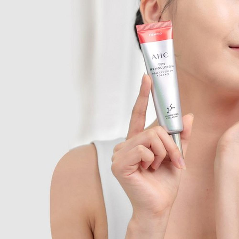 AHC Ten Revolution Real Eye Cream for Face 35ml - Firming Anti Aging, Korean