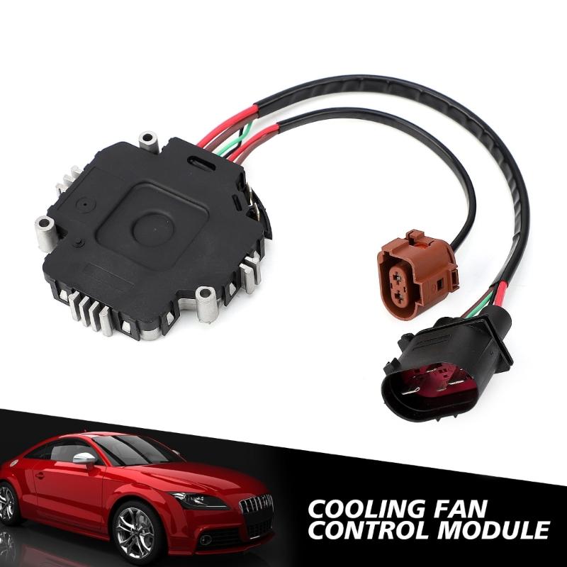Modul unitate de control al ventilatorului de răcire pentru accesorii auto, relee, modul radiator, pentru Golf 2010-2014 1TD959455