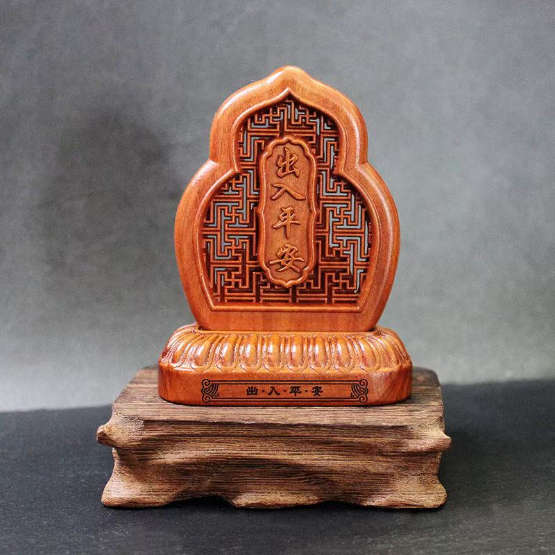 Wooden carving Guanyin-kylin sculptures and figurines  high-quality Home, Room, Office, Car Wealth Luck Feng Shui Decor