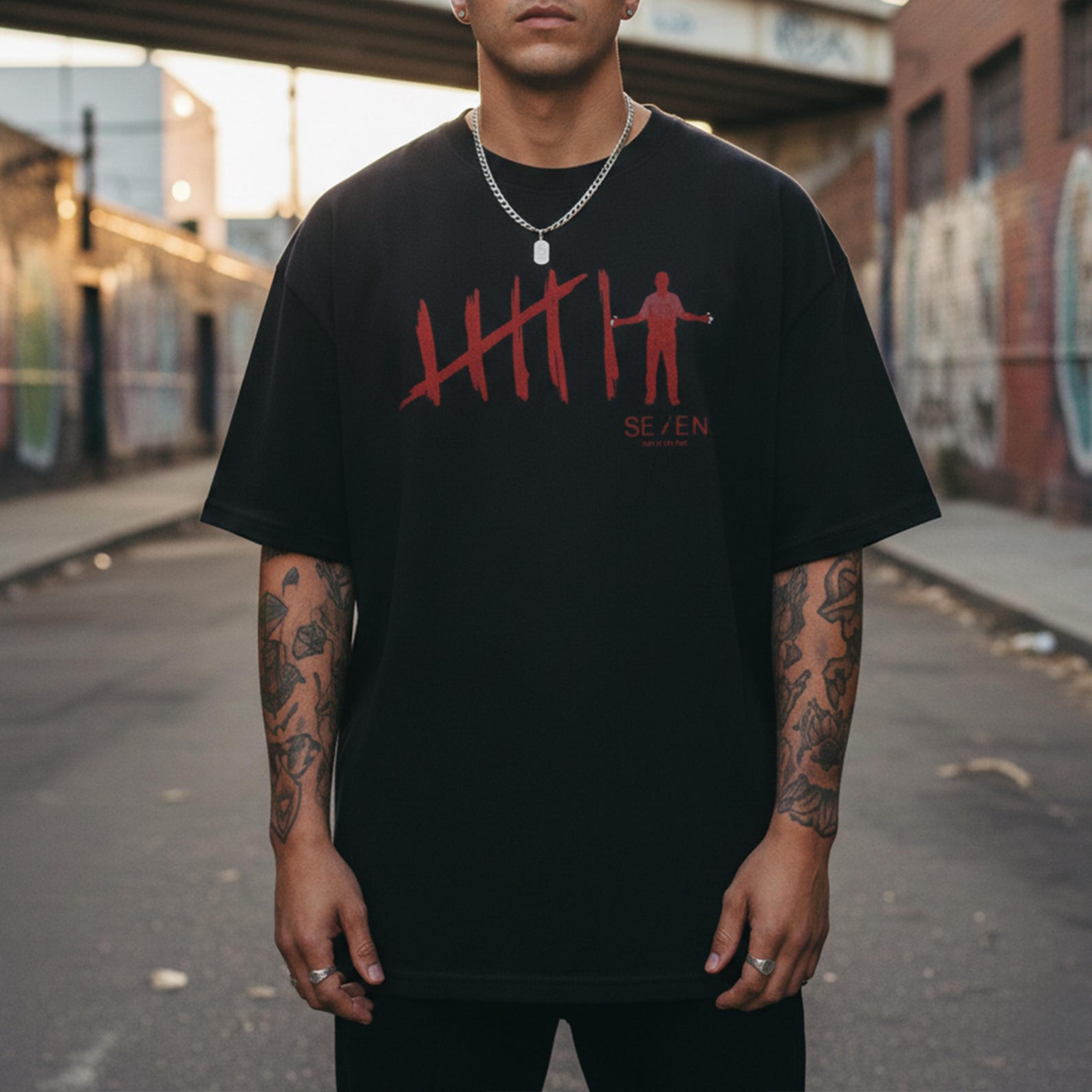Seven Movie Shirt | Se7en 90s | Thriller, Pitt, Freeman cotton tee 2XL