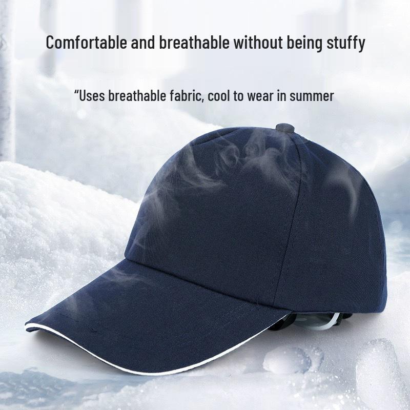 Lightweight Anti-Collision Breathable Duckbill Safety Helmet for Workshop and Worksite, Baseball Cap Style with Logo.