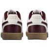 Nike Court Vision Low Burės spalvos, bordo atspalvio vyriški sportbačiai, kreminiai, šviesiai chaki, tamsiai rudos gumos padu HV2530-101