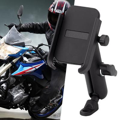 Motorsykkel Bakspeil Mobiltelefonholder Motorsykkel Telefonholder Feste Aluminium Moto Sykkel Bakspeil Brakett