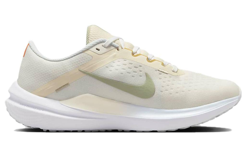 Nike Air Zoom Winflo 10 Running Shoes 'White Sail Buff Gold' Women's FV3636-171