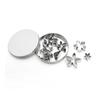 12Pcs Stainless Steel Flower & Leaf Cookie Cutter Set Cake Biscuit Chocolate Baking Mold Cake Decoration Tools Donut Cutter Kit