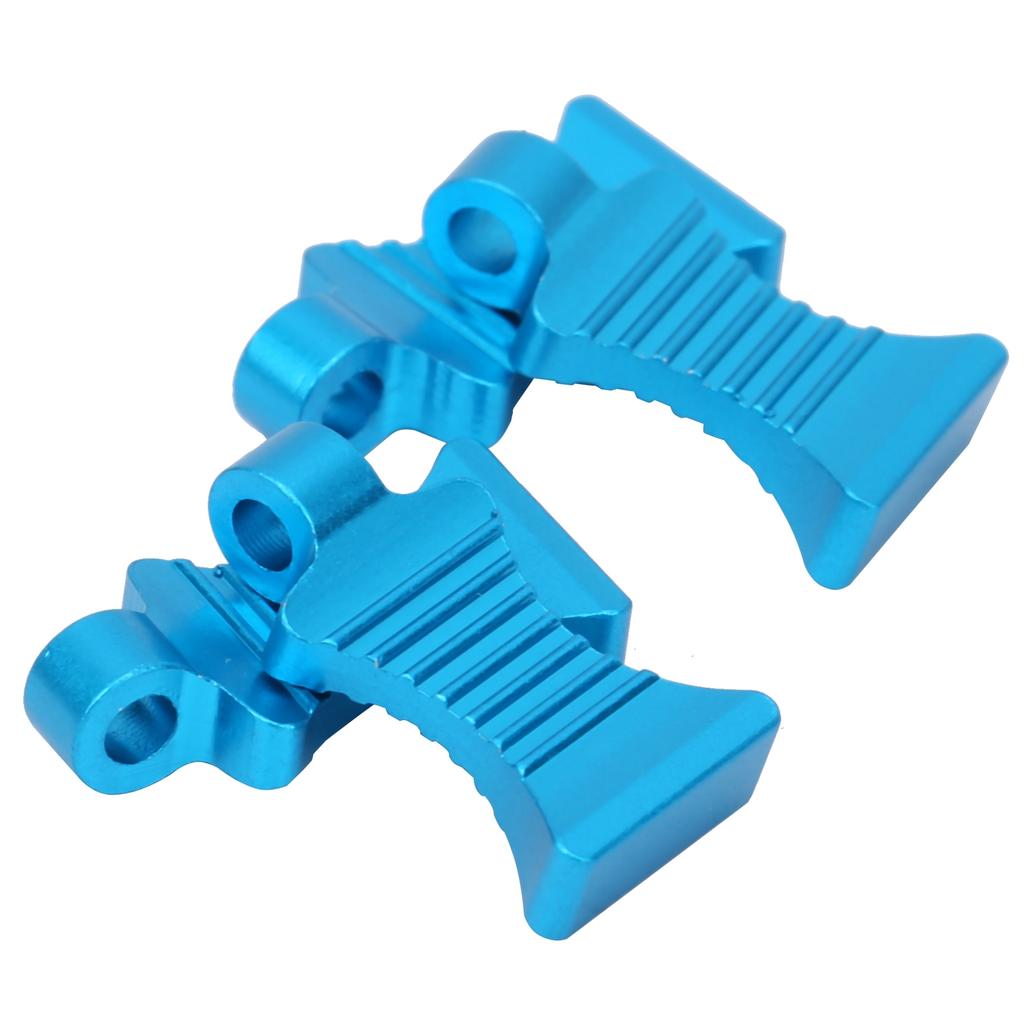 4pcs Aluminium Alloy RType Car Body Clips Pin with Fixing Bracket for 1Celsius10 RC Car(Blue )