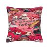 Pearto Poteto Anime Kasane Teto Virtual Singer Pillow Cover Square Pillow Case Cushion Cover Pillowcases For Home Decoration